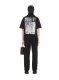 Off-White SCRATCH TAB SKATE S/S TEE on Sale - Black