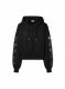 Off-White Eyelet Diags Over Hoodie - Black
