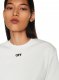 Off-White OFF STAMP RIBBED CROPPED TEE on Sale - White