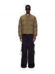 Off-White Arrow Light Puffer Jacket - Brown