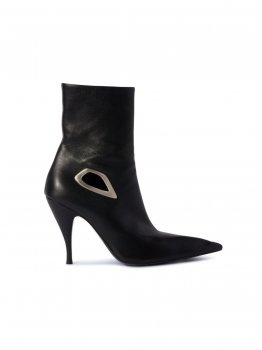 Off-White CRESCENT BOOTIE - Black