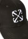 Off-White ARROW DRILL BASEBALL CAP - Black