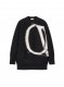 Off-White OW MAXI LOGO CREWNECK - Black