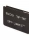 Off-White ZIP TIE MEDIUM CLUTCH - Black