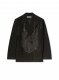 Off-White Body Stitch Tuxedo Double Jacket on Sale - Black
