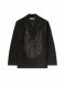 Off-White Body Stitch Tuxedo Double Jacket on Sale - Black