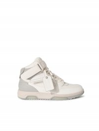 Off-White OUT OF OFFICE MID TOP LEA on Sale - White