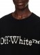 Off-White Big Bookish Chunky Knit Crewneck - Black