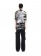 Off-White Xray Chiffon Bowling Shirt - Black