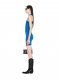 Off-White Sleek Rowing Dress - Blue