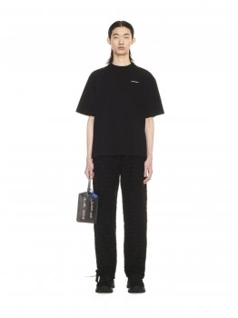Off-White SCRATCH TAB SKATE S/S TEE on Sale - Black