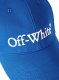 Off-White BOOKISH DRIL BASEBALL CAP DARK BLUE WHI on Sale - Blue