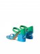 Off-White Shade Meteor Block Mule Sandal on Sale - Blue
