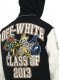 Off-White ?Logic Varsity Jacket - Black