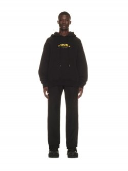 Off-White INTERN SKATE HOODIE - Black