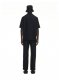 Off-White Off Ao Jacquard Silkcot Pajama Pant - Black