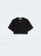 Off-White CROPPED S/S T-SHIRT on Sale - Black