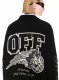 Off-White VARSITY BLING CARDIGAN - Black