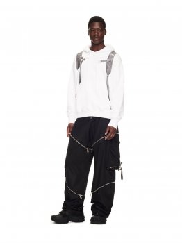 Off-White Zip Nylon Cargo Pant - Black