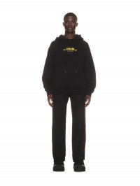 Off-White INTERN SKATE HOODIE - Black