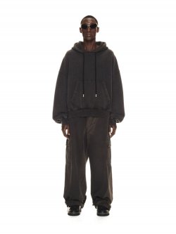 Off-White SUPER MOON ARR OVER HOODIE BLACK MULTICO on Sale - Black