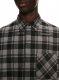 Off-White CHECK FLANN PADDED OVERSHIRT DARK GREY B - Grey