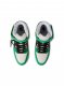 Off-White OUT OF OFFICE MID TOP LEA on Sale - Green