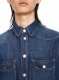 Off-White ARR EMB SKINNY DENIM SHIRT MEDIUM BLUE N on Sale - Blue