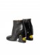 Off-White Meteor Block Nappa Ankle Boot on Sale - Black
