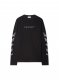 Off-White DIAGS BIT BOOK SKATE L/S TEE - Black