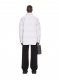 Off-White OW EMB COT STRIPE SHIRT PUFF LIGHT GREY - Grey