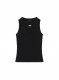 Off-White Off Stamp Rib Round Tank Top - Black