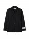 Off-White Toybox Dry Wo Belted Jacket - Black