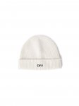 Off-White WO OFF STAMP CLASSIC BEANIE WHITE A BLAC on Sale - White