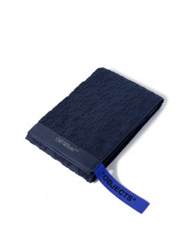 Off-White TOWEL SET - Blue