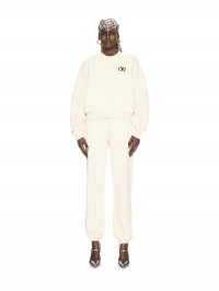 Off-White FLOCK OW OVER CREW on Sale - White