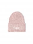 Off-White Off Stamp Loose Beanie - Pink