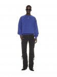 Off-White OFF STAMP SKATE CREWNECK DARK BLUE WHI on Sale - Blue