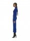 Off-White OFF STAMP RIB ROUND LONG DRES on Sale - Blue