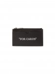 Off-White QUOTE BOOKISH ZIPPED CARD CAS BLACK WHIT - Black