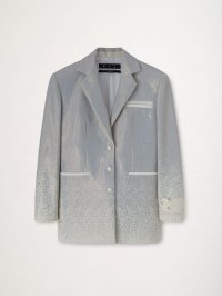 Off-White BLING DRY WO TOMBOY JACKET - White No Color
