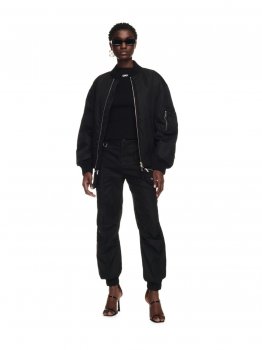 Off-White Ny Gab Bomber on Sale - Black