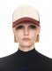 Off-White BICOL DRILL ARROW BASEBAL CAP RED A WHIT on Sale - White