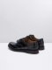 Off-White C/O Church's Woman Shannon Cut Lines on Sale - Black