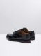 Off-White C/O Church's Woman Shannon Cut Lines on Sale - Black
