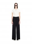 Off-White Wool Formal Pant - Black