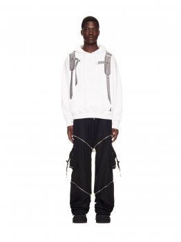 Off-White Backpack Skate Hoodie - White