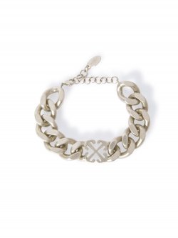 Off-White ARROW CHAIN BRACELET - Silver