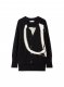 Off-White OW MAXI LOGO CARDIGAN - Black