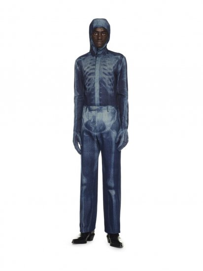 Off-White Body Scan Tailor Denim Pant on Sale - Blue - Click Image to Close